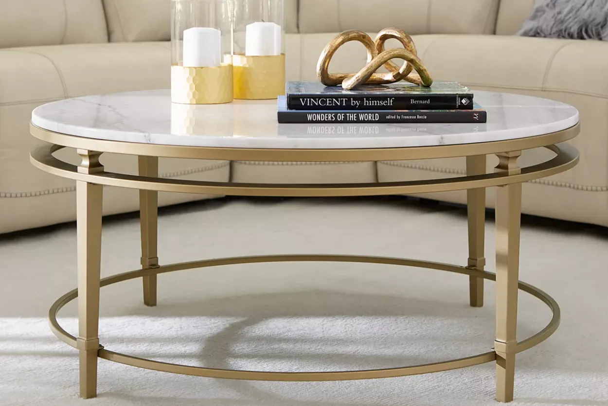 Amani Round Coffee Table