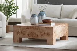 Anissa Burl Wood Coffee Table
