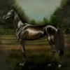 Black Night Wall Decor