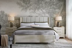 Cascade Upholstered Bed