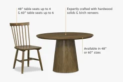 Claire Round Dining Table