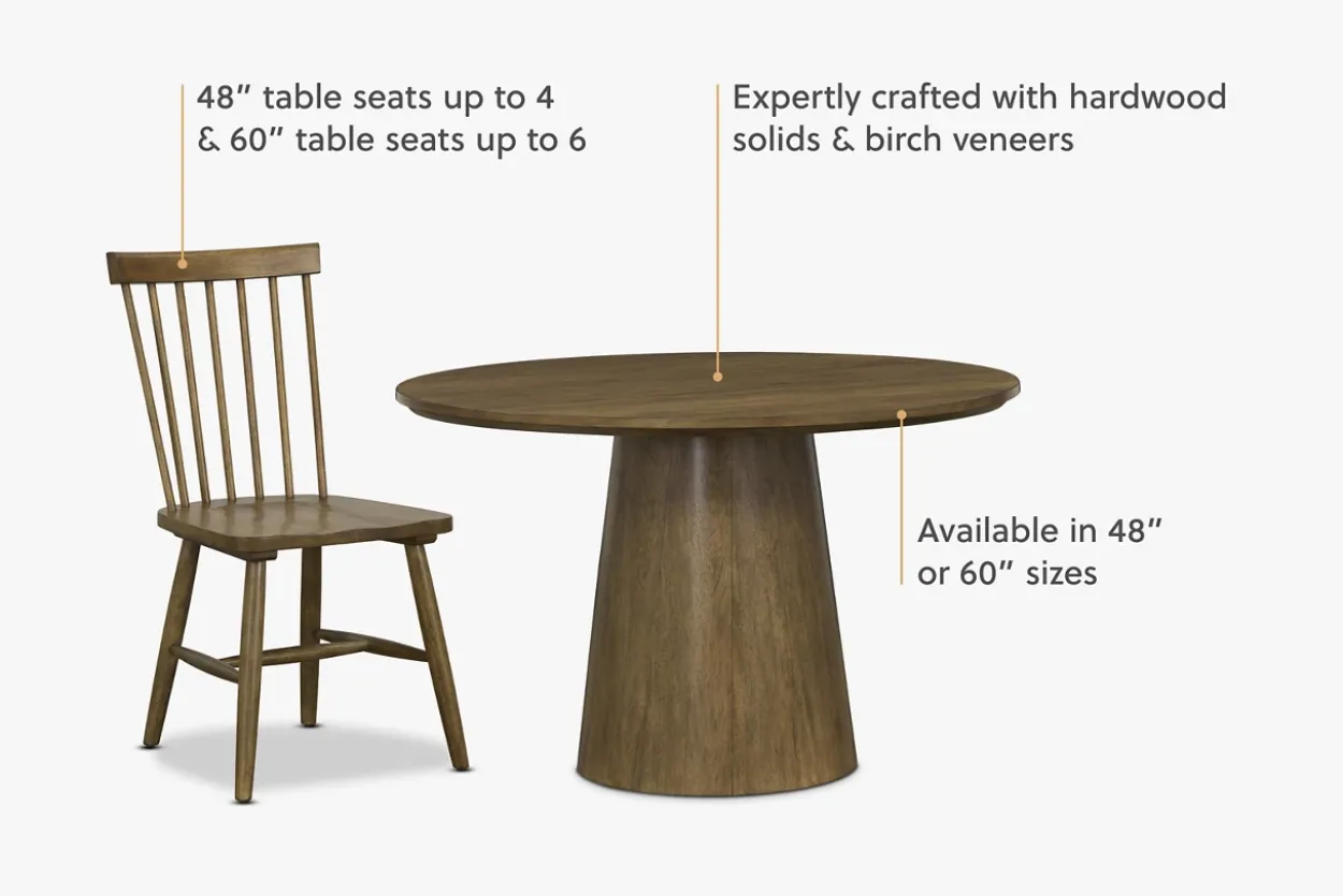 Claire Round Dining Table
