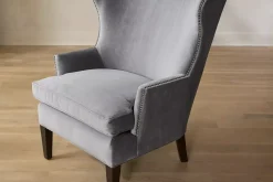 Delphine Wingback Accent Chair