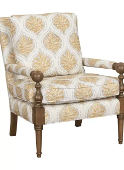 Elise Wooden Accent Chair