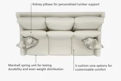 Ford 93 Inch 3 Seat Sofa