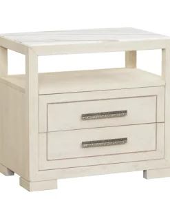 Hampton Marble Top Nightstand