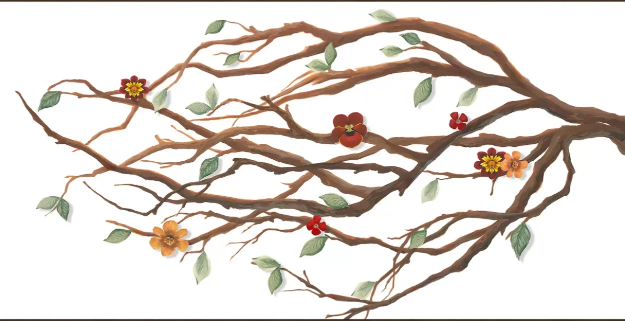 Happiness Blossoms Wall Art