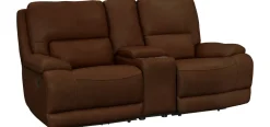 Haven Manual Reclining Loveseat with Console