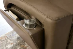 Micah Power Loveseat with Console