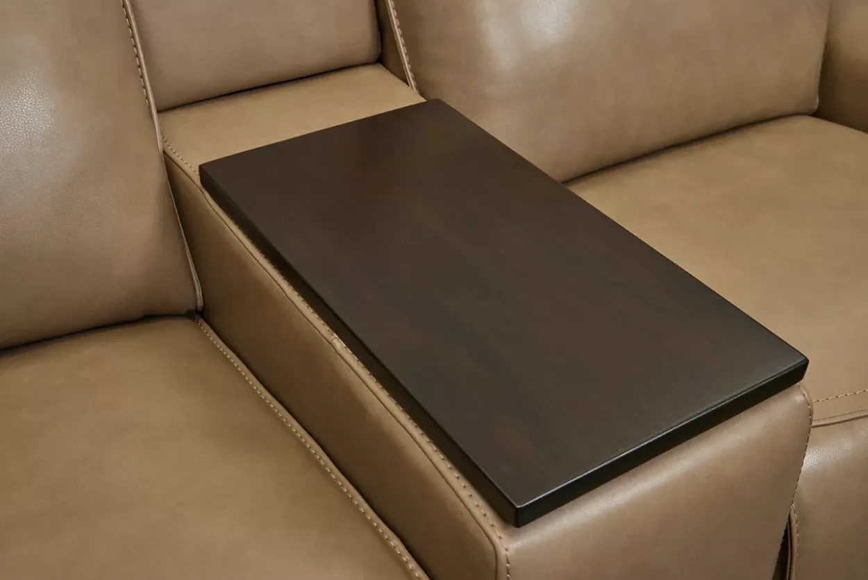 Micah Power Loveseat with Console