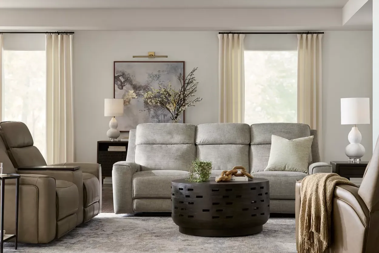 Micah Power Sofa with Drop Table