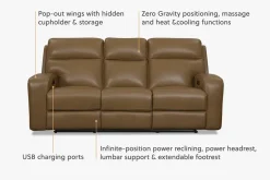 Milton Power Sofa