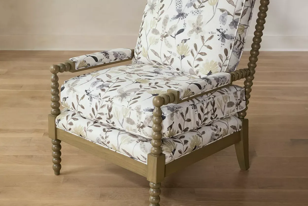 Ophelia Wooden Accent Chair