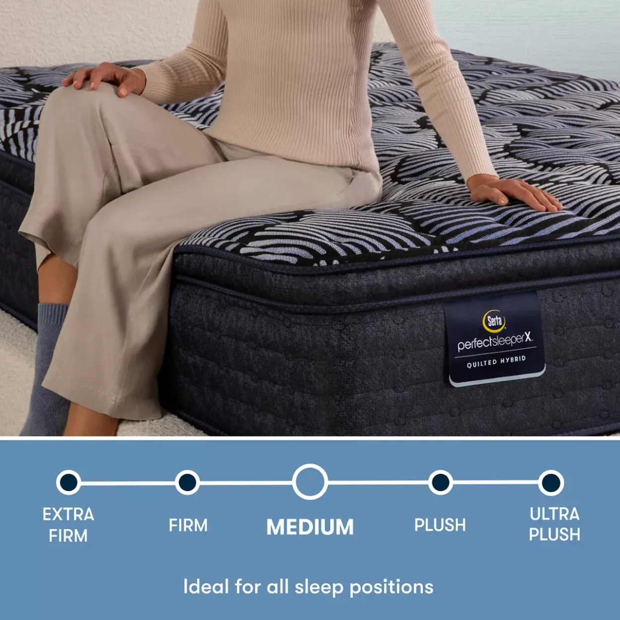 Serta® Perfect Sleeper X™ Quilted Lexton Medium Pillow Top Mattress