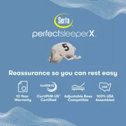 Serta® Perfect Sleeper X™ Hybrid Aspen Firm Tight Top Mattress
