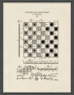 Strategic Gameplay Framed Art