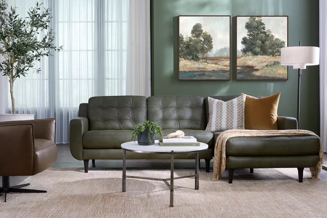 Vaughn Marble Top Coffee Table