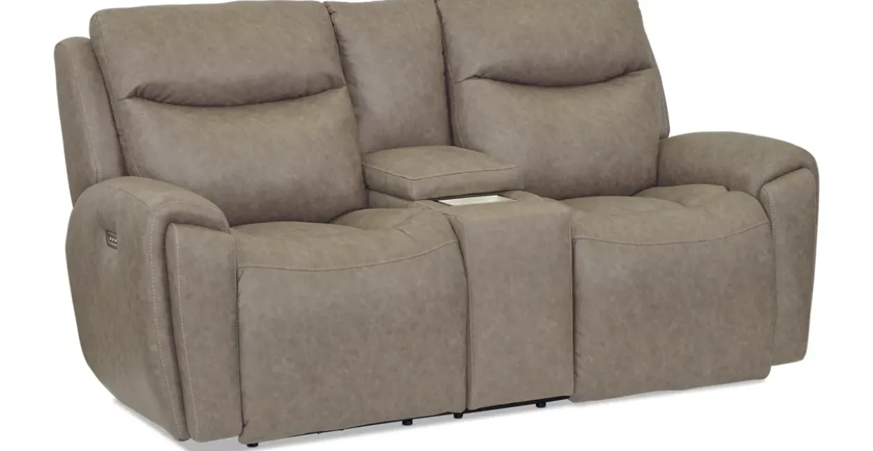 Winston Power Loveseat with Console